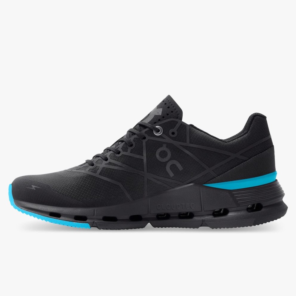 Women's On Cloudnova Z5 Sneakers Black | NZ-06153