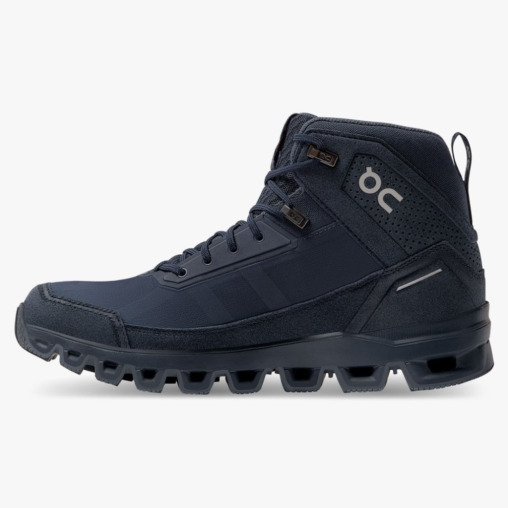 Women's On Cloudridge Hiking Boots Navy | NZ-17283