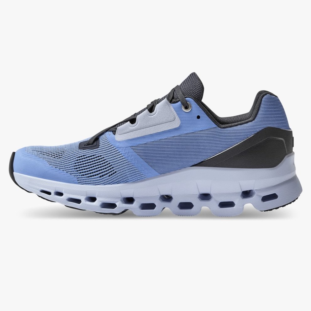 Women's On Cloudstratus Running Shoes Blue | NZ-51906