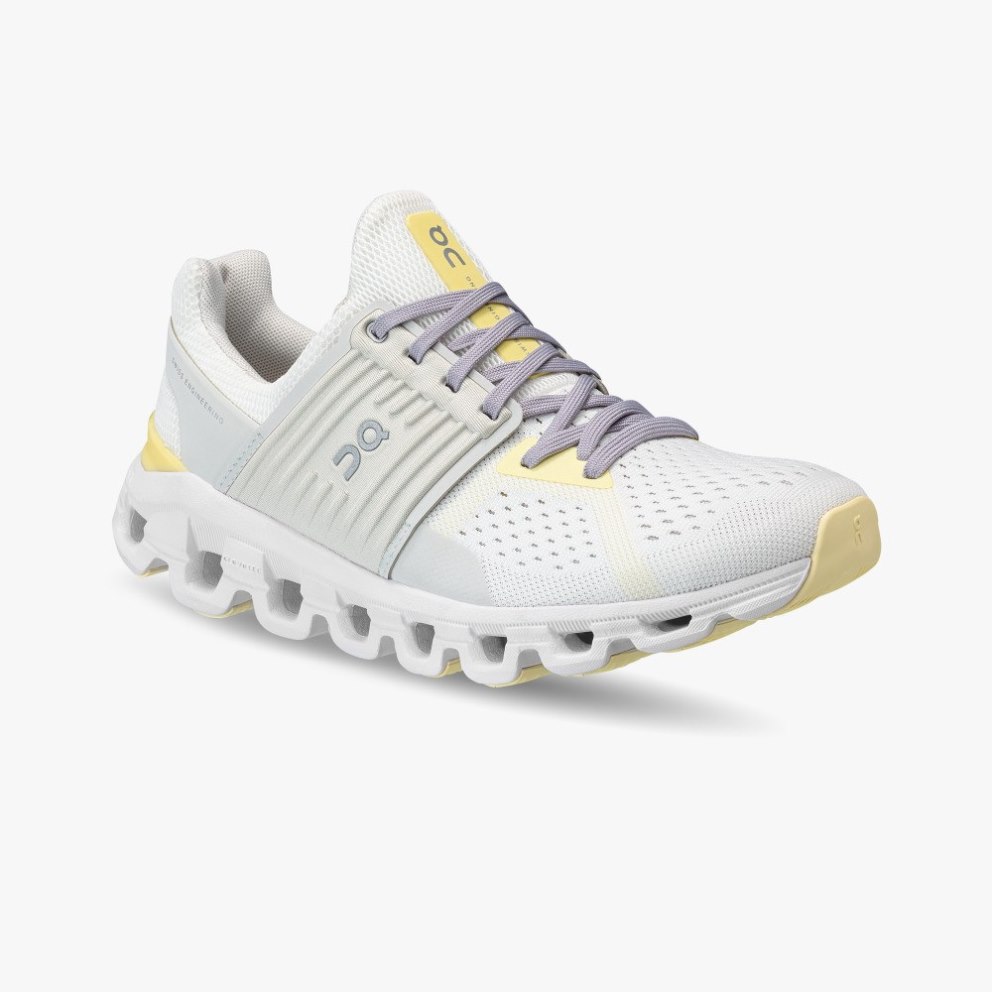 Women's On Cloudswift Running Shoes White | NZ-09526