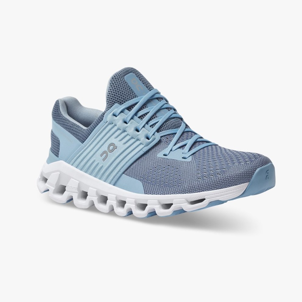 Women's On Cloudswift Running Shoes Blue | NZ-26430