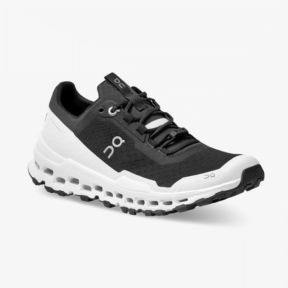 Women's On Cloudultra Hiking Shoes Black / White | NZ-46593