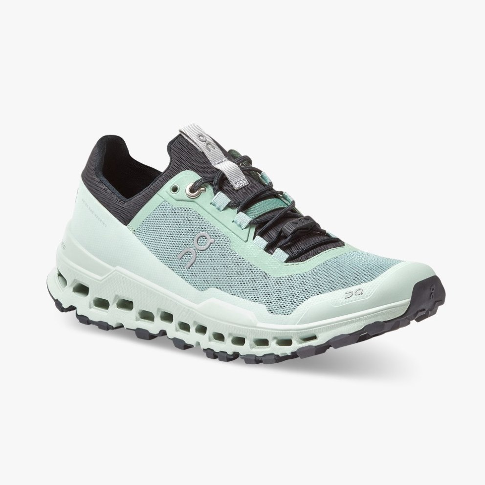 Women's On Cloudultra Hiking Shoes Mint | NZ-60783