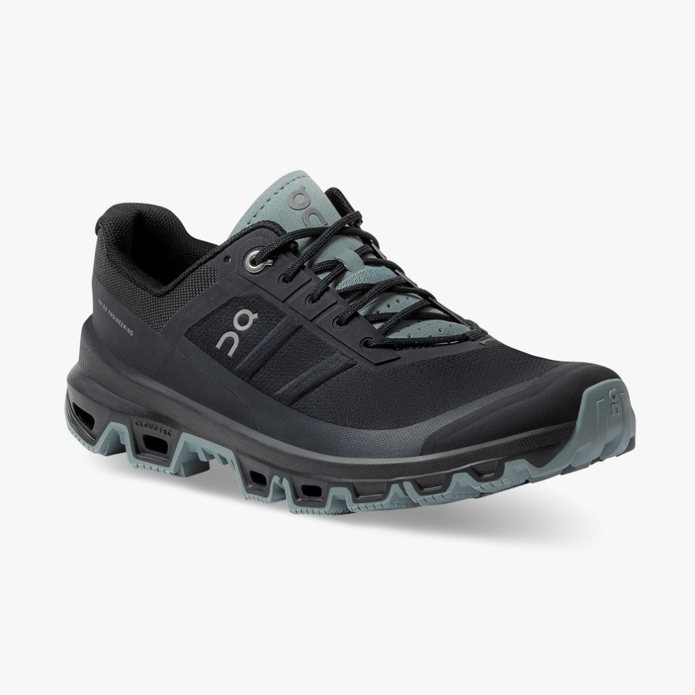 Women's On Cloudventure Hiking Shoes Black | NZ-02513