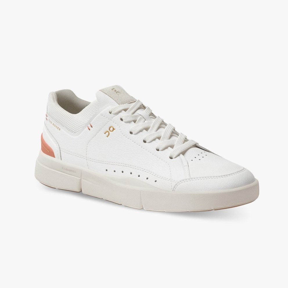 Women's On Cloud THE ROGER Centre Court Sneakers White | NZ-27516