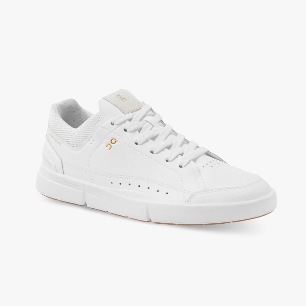 Women's On Cloud THE ROGER Centre Court Sneakers White | NZ-53718