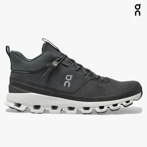 Men's On Cloud Hi Sneakers Black | NZ-45918