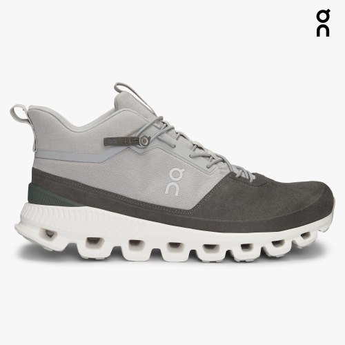 Men's On Cloud Hi Sneakers Grey | NZ-79631