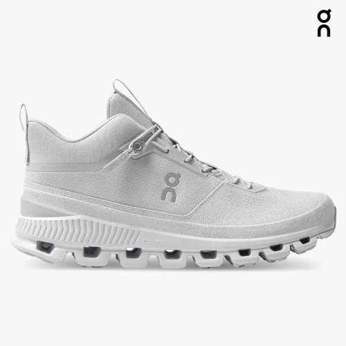 Men's On Cloud Hi Sneakers Light Grey | NZ-89104