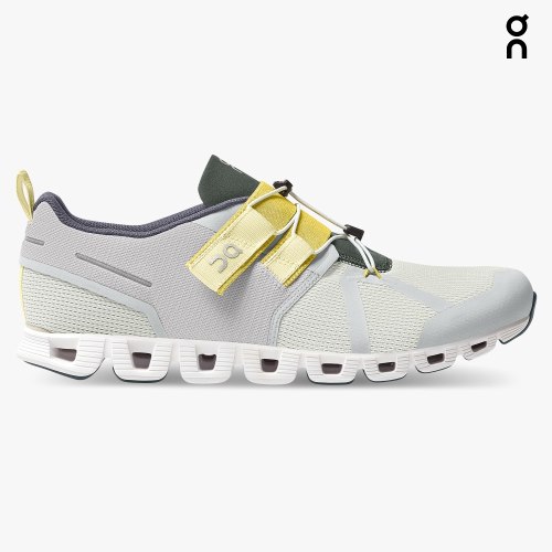 Men's On Cloud Nexus Sneakers Light Grey / Lemon | NZ-23140