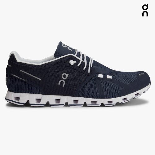 Men's On Cloud Sneakers Navy | NZ-14387