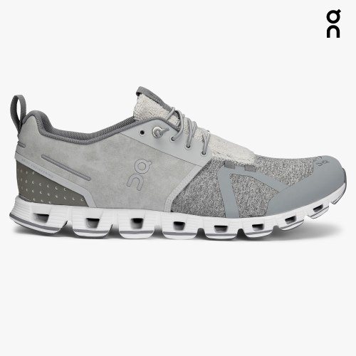 Men's On Cloud Terry Sneakers Silver | NZ-74069