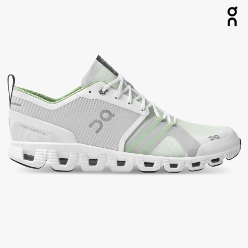 Men's On Cloud X Shift Training Shoes Light Grey / Mint | NZ-46109