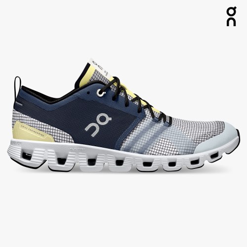 Men's On Cloud X Shift Training Shoes Grey / Navy | NZ-68709