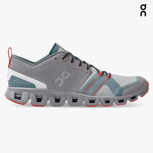 Men's On Cloud X Shift Training Shoes Grey | NZ-81734