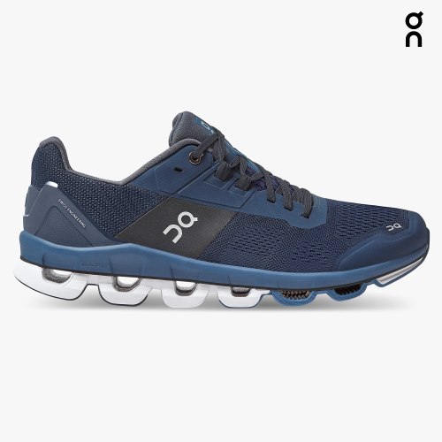 Men's On Cloudace Running Shoes Navy | NZ-85741