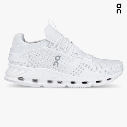 Men's On Cloudnova Sneakers White | NZ-98654