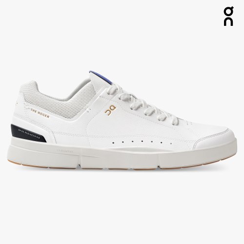 Men's On Cloud THE ROGER Centre Court Sneakers White | NZ-61478