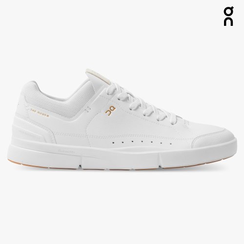 Men's On Cloud THE ROGER Centre Court Sneakers White | NZ-70316