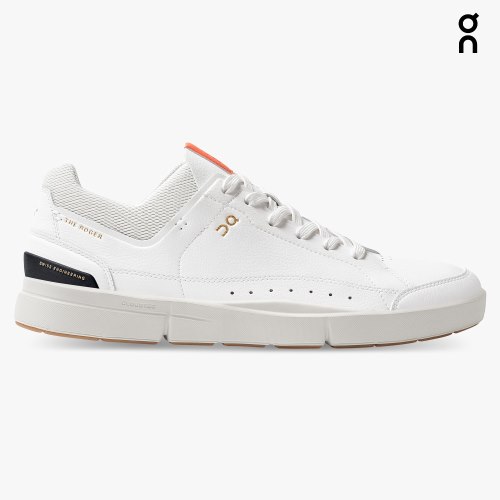 Men's On Cloud THE ROGER Centre Court Sneakers White | NZ-70918