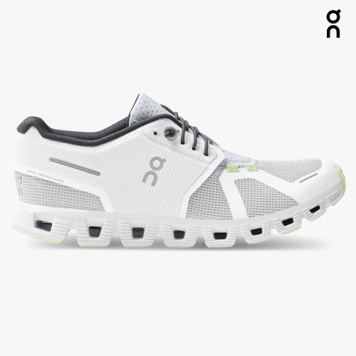 Women's On Cloud 5 Push Sneakers White | NZ-89756