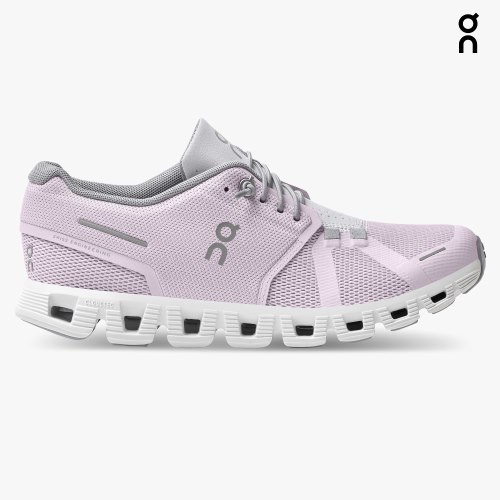 Women's On Cloud 5 Sneakers Pink | NZ-43089