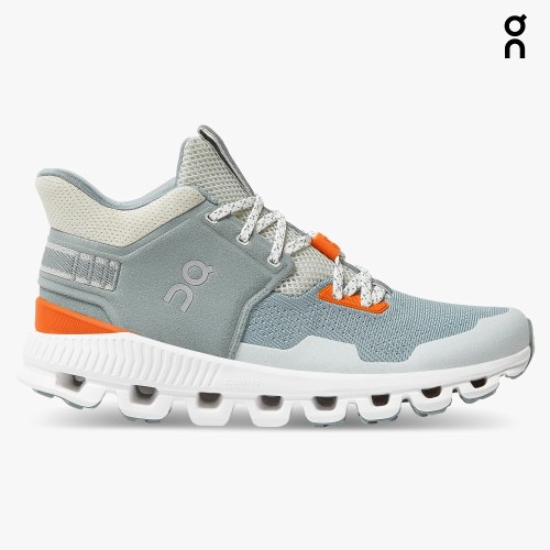 Women's On Cloud Hi Edge Sneakers Mint | NZ-73418