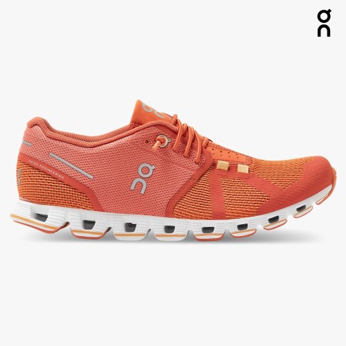 Women's On Cloud Sneakers Coral | NZ-37586