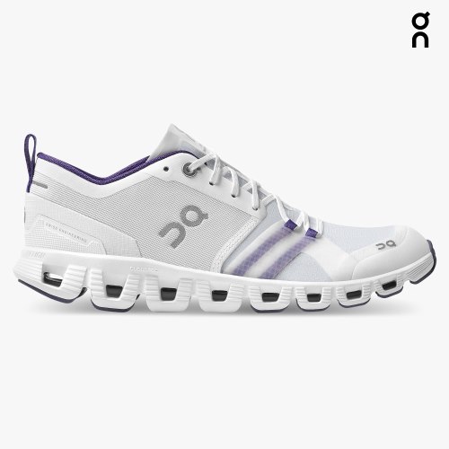 Women's On Cloud X Shift Training Shoes White / Navy | NZ-24178