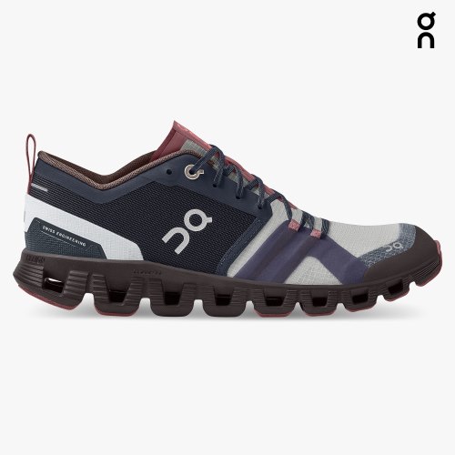 Women's On Cloud X Shift Training Shoes Navy | NZ-52864