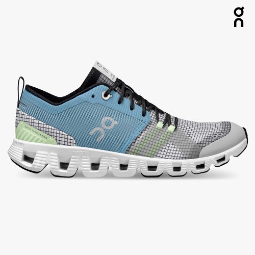 Women's On Cloud X Shift Training Shoes Blue / Grey | NZ-95413