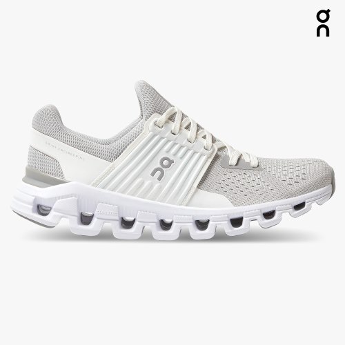 Women's On Cloudswift Running Shoes Light Grey | NZ-10382