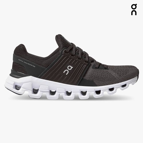 Women's On Cloudswift Running Shoes Black | NZ-17402