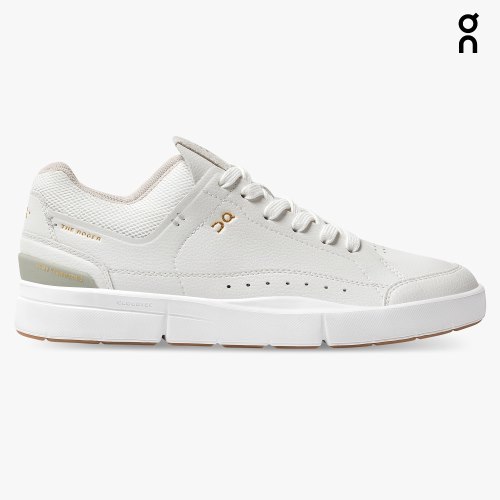 Women's On Cloud THE ROGER Centre Court Sneakers White | NZ-13745