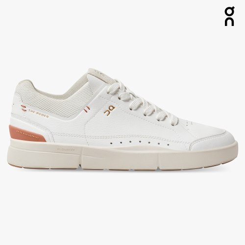 Women's On Cloud THE ROGER Centre Court Sneakers White | NZ-27516