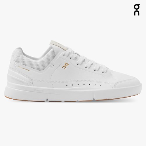 Women's On Cloud THE ROGER Centre Court Sneakers White | NZ-53718